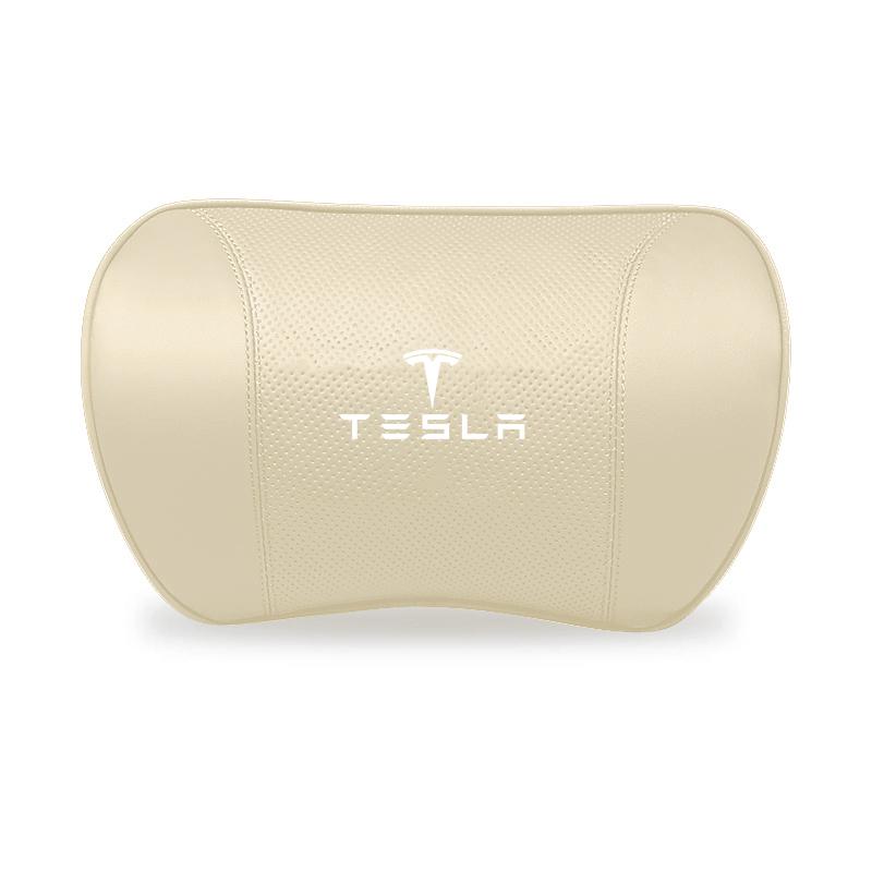 Support de tête de siège auto Coussin lombaire Appui-tête pour SUV Oreiller de cou Pour Tesla Model-3 Model-S Model-X Model-Y Cybertruck Roadster