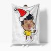 Cute Cartoon Boy Throw Blanket Soft Cozy Kids Bedding Flannel Warm Comforter for Girls Boys Nursery Dorm Room Decor Gift
