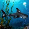 Three-Headed Shark & Megalodon Marine Life Model Toy Ornament