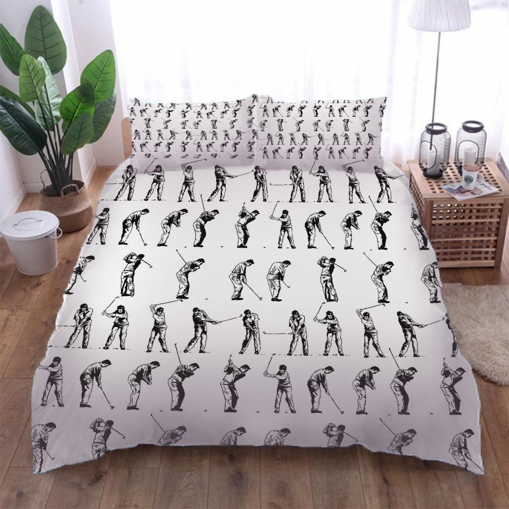 3D Sports Pucks Full Queen Bed Set 3 Pieces Quilt Cover Comforter Duvet Cover Set Bedding For Adult Kids