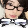 New Vintage Style Black Leopard Print Square Frame Glasses Y2K Sweet Cool Spicy Girl Premium Feel Cosplay Photography Eyeglasses