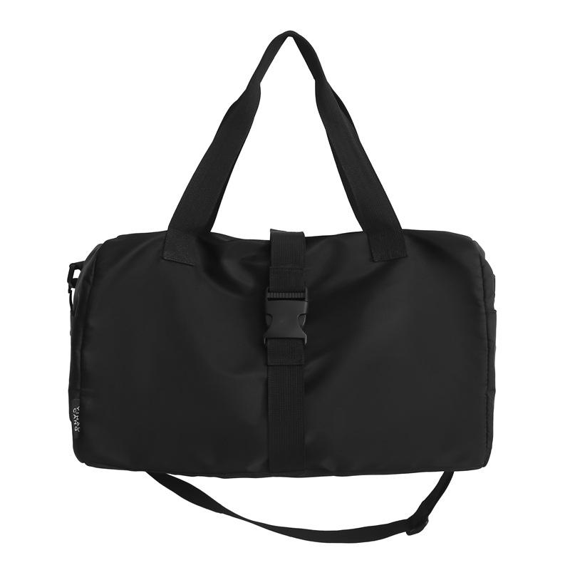 Men and Women's Same Style Dry and Wet and Separate Casual Contrasting Color Fitness Bag Can Be Used To Cover The Lever and Simple Travel Luggage Bag