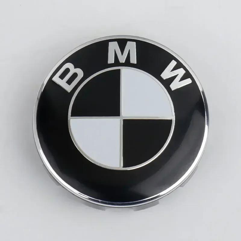 

4Pcs BMW Car Wheel Center Caps 68mm 56mm Hubcap for Performance E46 E90 E30 F10 F30 X5 X3 E39 F25 E60 E91 E87 M Auto Accessories 56MM