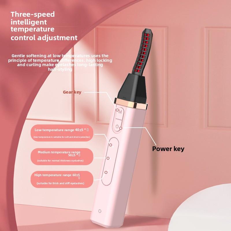 Electric Eyelash Curler, Charging, Portable Electric Eyelash Curler, Electric Heating Setting Eyelash Curler.