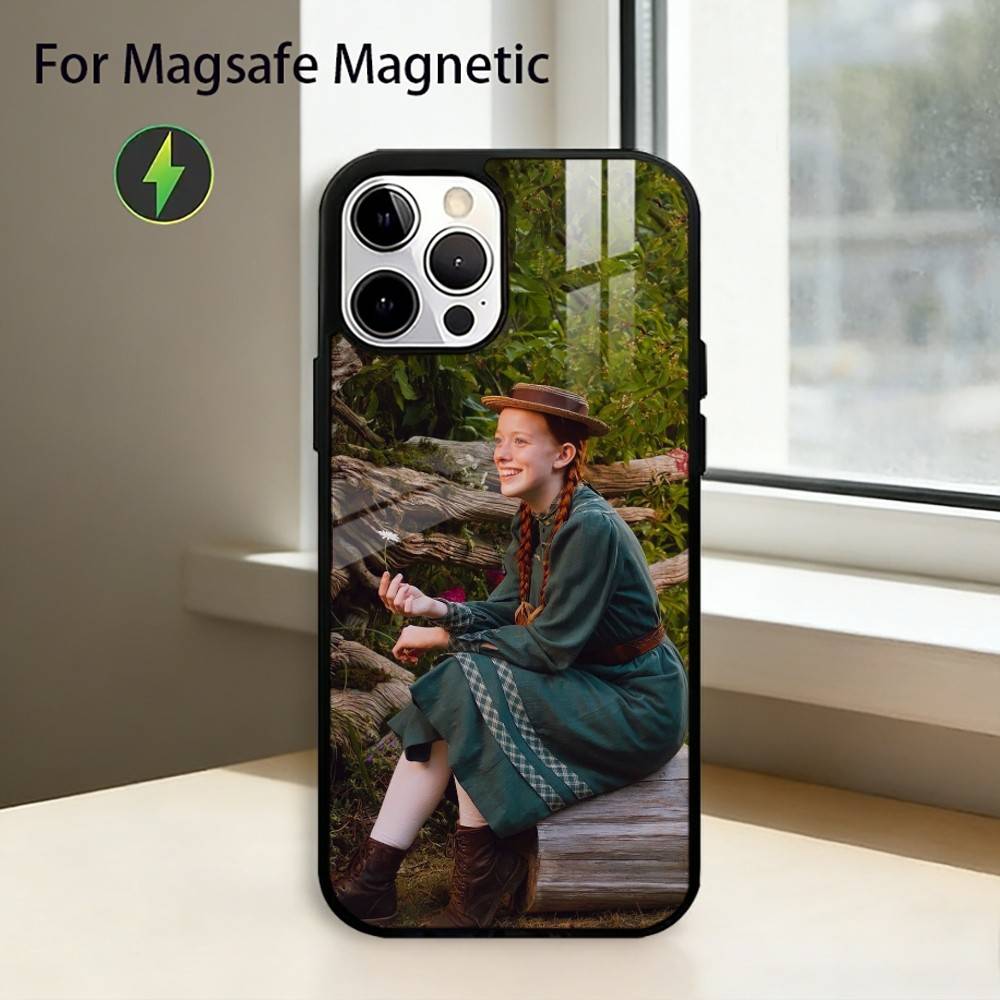 Anne Of Green Gables Shirley Phone Case For iPhone17,16,15,14,13,12,11 Plus,Pro Magnetic with Magsafe Wireless Charging