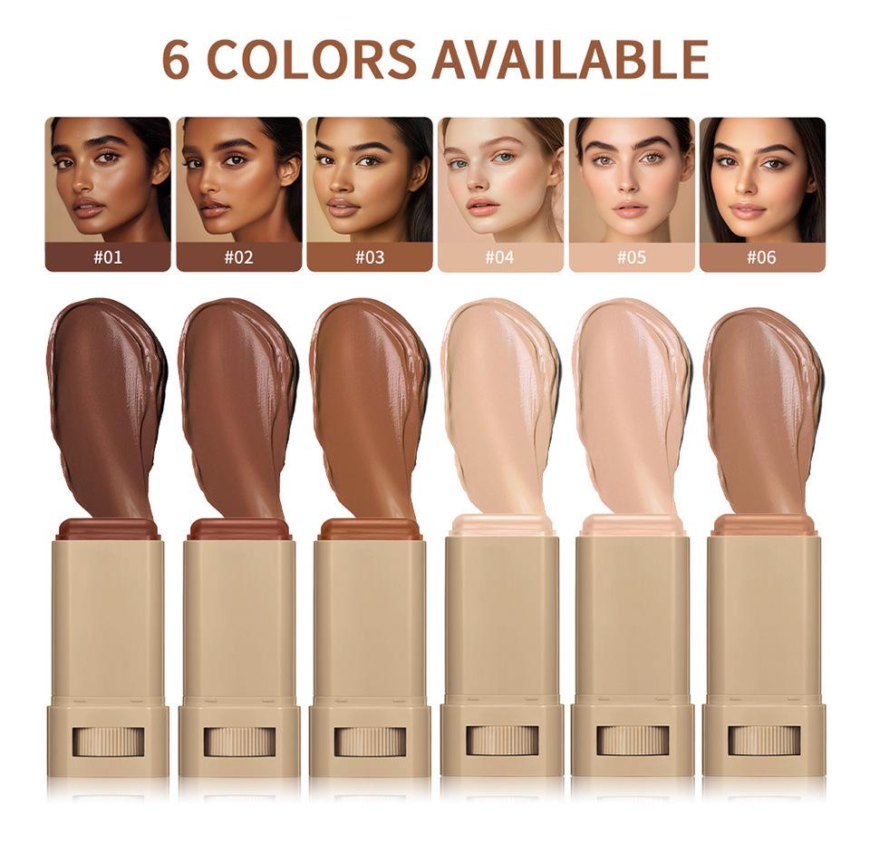 Lakerain Colored Solid Serum Foundation Cream - Smooth, Moisturizing, Natural Contour Cream In Stock