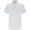 EMZ Men's Modal Blend Short Sleeve Business Casual Shirt