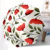 1pc Floral Pattern Automatic Open 8-Rib Windproof Umbrella, Travel & Commuting, Suitable for All Seasons