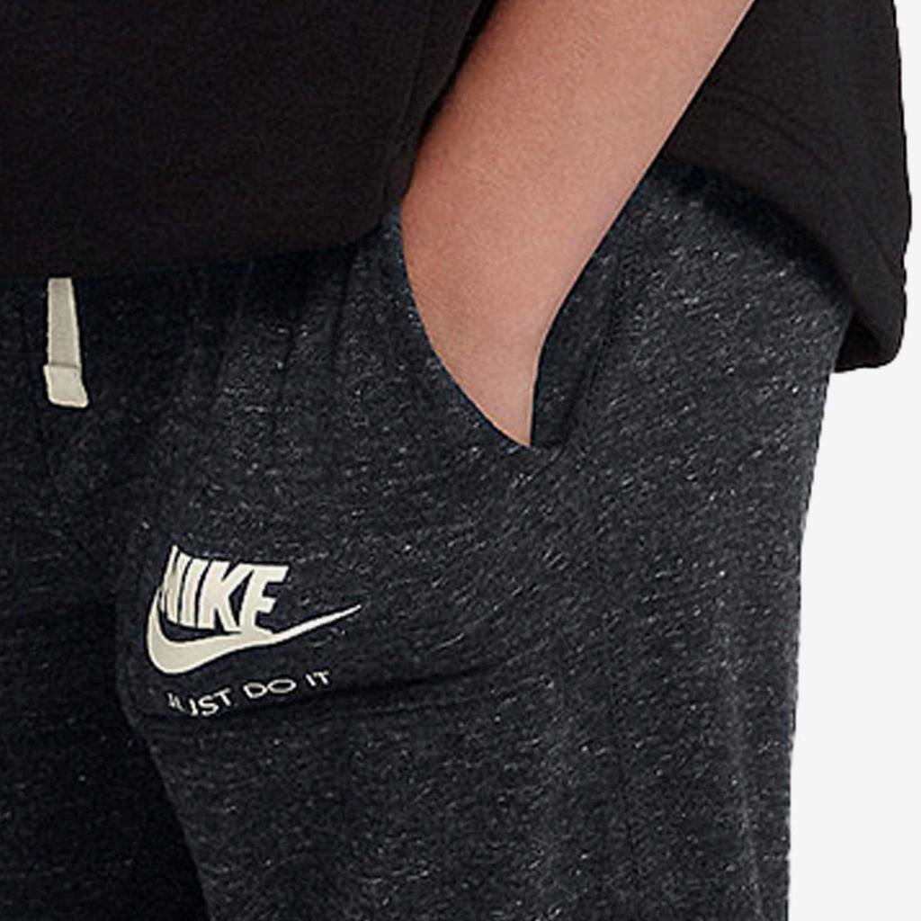 Nike Logo Letter Graphic Jogger Pants Kids Bottoms Black 890279-010