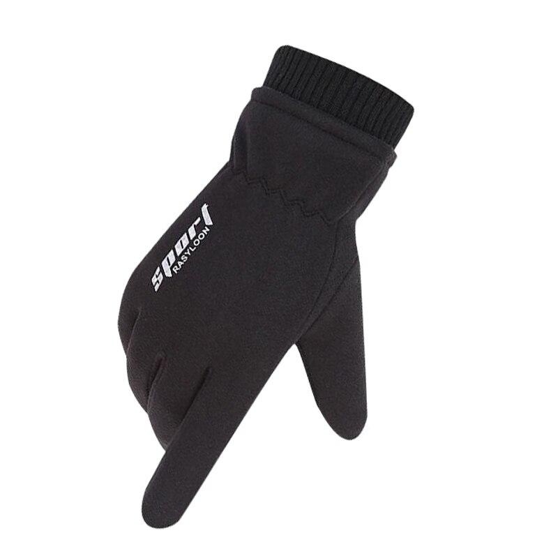 Winter Windproof Men's Gloves Outdoor Full Length Touch Screen Keep Warm Autumn Male Gloves