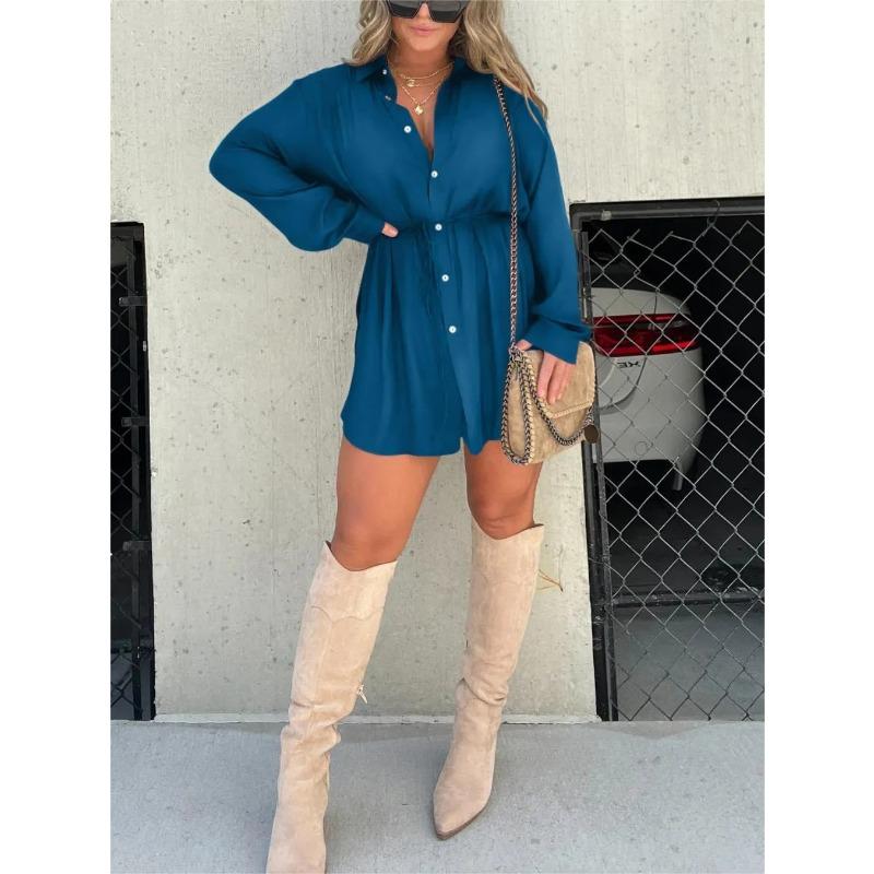 HNXC Women's Fashion Casual Autumn Winter Long Sleeve POLO Neck Trousers Jumpsuits & Rompers Classic Exquisite