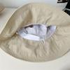 UV Protected Sunscreen Bucket Hat with Drawstring Quick-drying Sun Hat Wide Brim Fisherman Hat for Summer Outdoor Activities