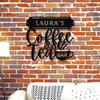 Vintage Metal Tin Sign Coffee Bar Wall Decor Retro Kitchen Art Cafe Pub Man Cave Plaque