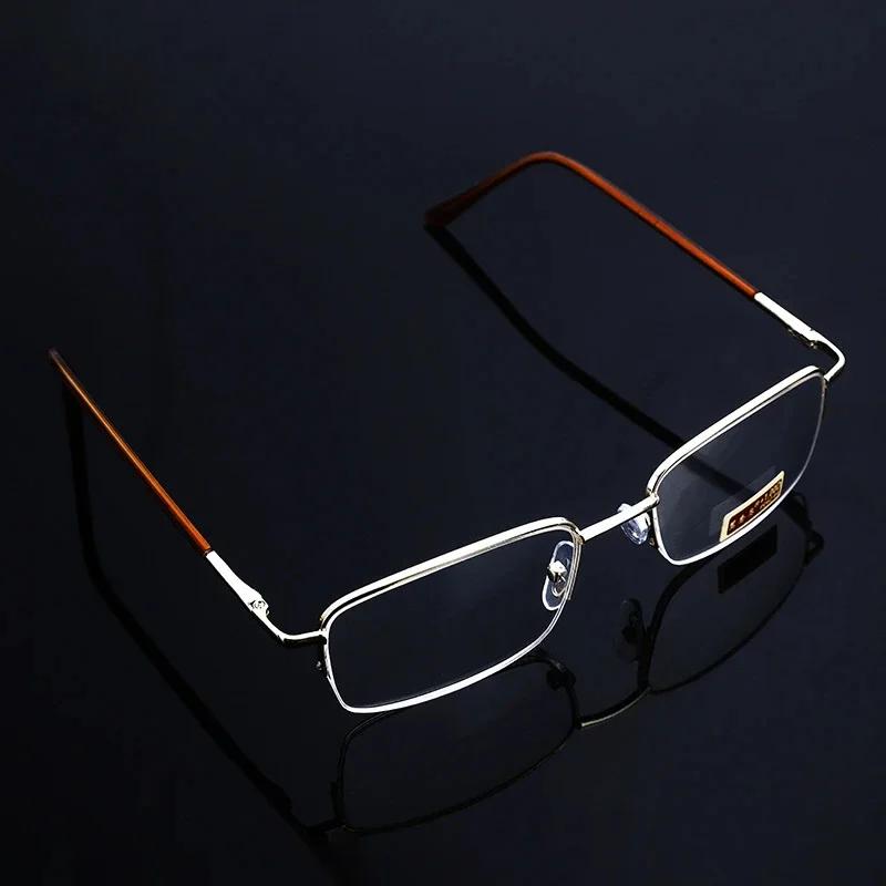 Herren Mode Vintage Lesebrille Transparent Weitsicht Brille Unisex Quadratisch Retro Altersweitsicht Brillen Vergrößerung