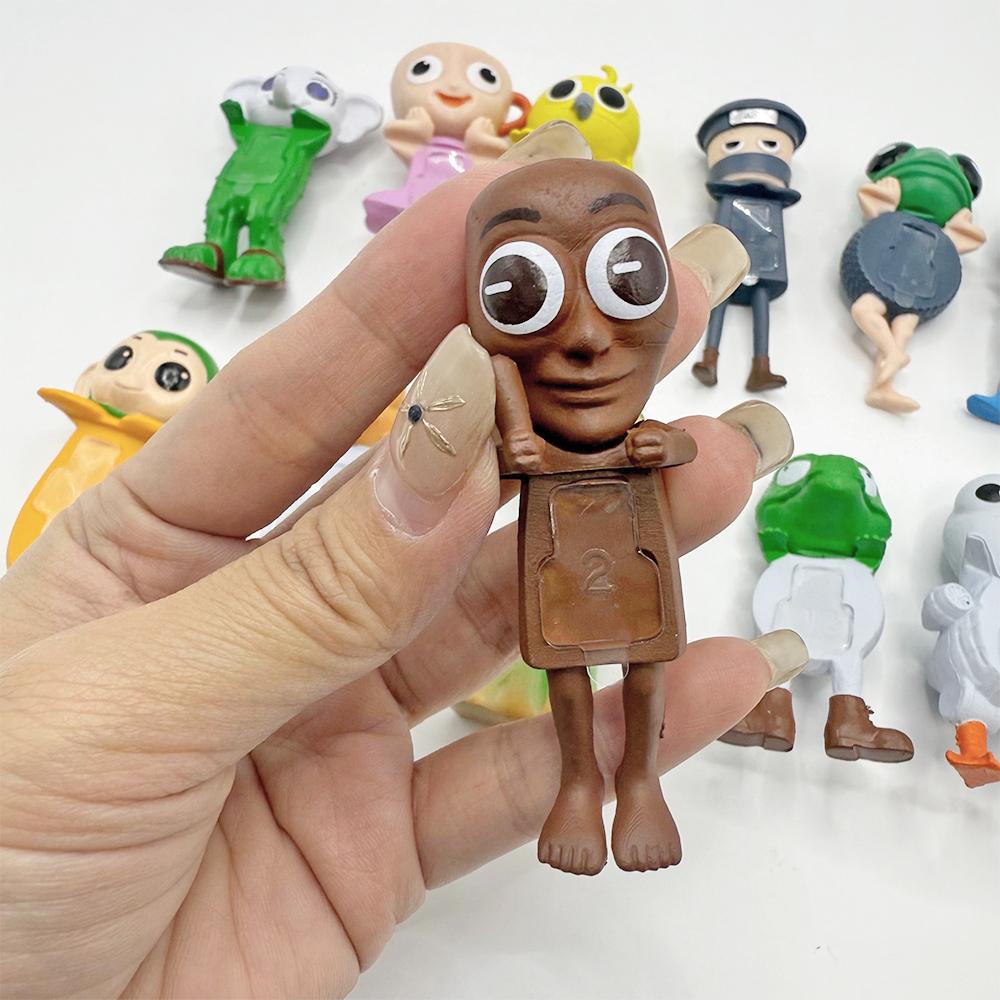 New Tung Tung Tung Sahur Figure Toy Trallelo Tralala Statue Toy of Shark Lirili Larila TungTung Sahur Blind Box