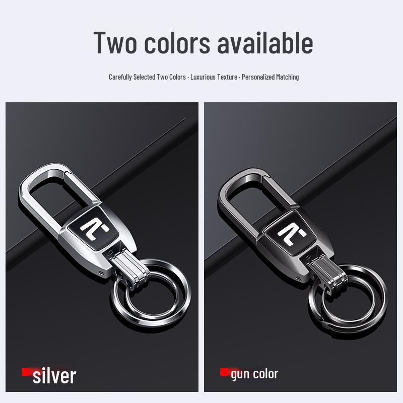 Zinc Alloy Car Keychain for Feifan F7/ER6/R7/MARVEL R - High-End Feel