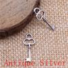 Classic Key Shaped Charms Pendant For Bracelet Necklace Jewelry Making Craft Findings