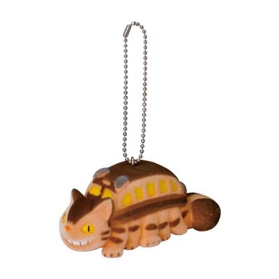 Studio Ghibli Meu Vizinho Totoro Chaveiro Flocado Gato Ônibus 404858