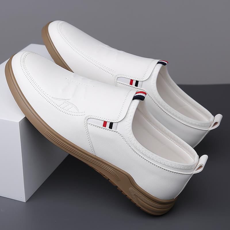 New Autumn Men's Leather Shoes Trend Formal Business Footwear Men Casual Non Slip Loafers Comfort Male Sneakes Zapatos Hombre