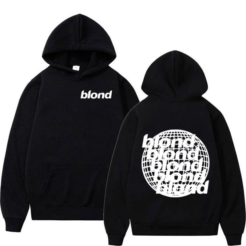 Rapper Frank Print Graphic Hoodie Men Hip Hop Fashion Ocean Sweatshirts Unisex Casual Streetwear Y2K Street Pullover Clothing