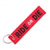 Motorcycle Accessories Personalized Keychain Embroidery Keychain Embroidery Keychain