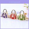 Charming Rhinestone Keychain Cute Metallic Mini Handbag Keyring For Women Gifts