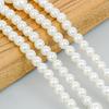 Purse Chain Strap Faux Pearl Bag Chain Strap Replacement with Metal Buckles Shoulder Cross Body Bag Chain for Ladies Tote Handbag