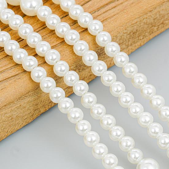 Purse Chain Strap Faux Pearl Bag Chain Strap Replacement with Metal Buckles Shoulder Cross Body Bag Chain for Ladies Tote Handbag