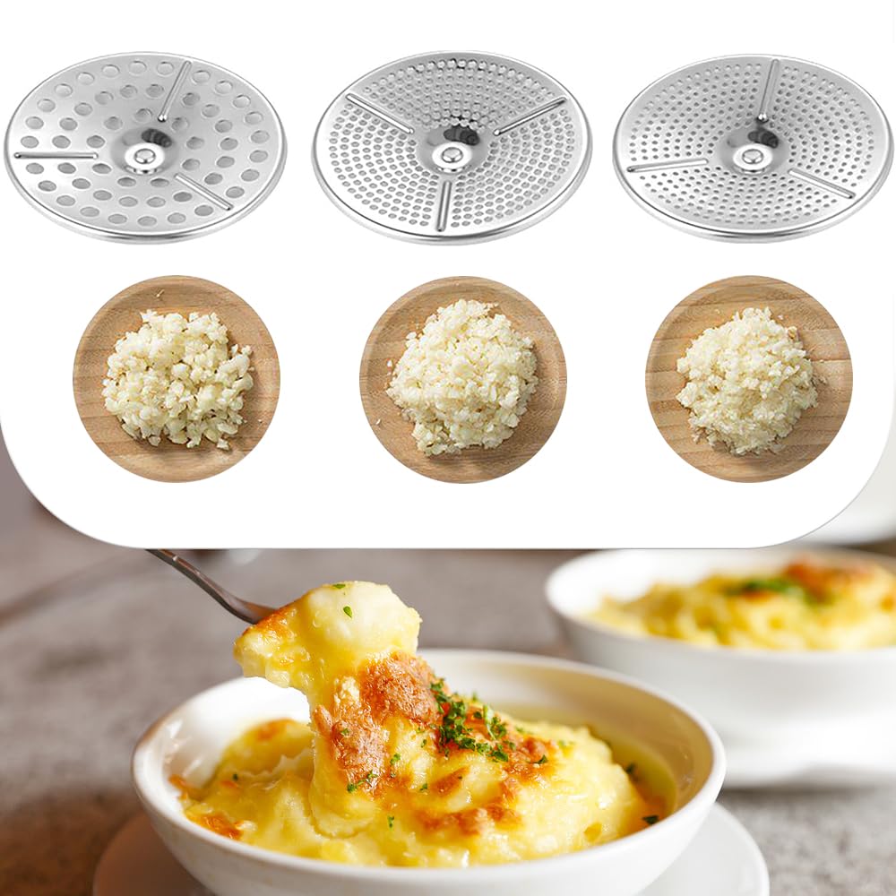 Stainless Steel Potato Masher, Potato Chopper, Mincing Potato Ricer, Manual Potato Squeezer, Fruit and Vegetable Masher, Juicer, Food Strainer, Multif