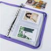 Glitter Transparent Photo Album Multi Pockets Sticker Keeper PVC DIY Photocard Organizer Bag  Kids