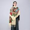 Custom Catholic Virgin Mary Tassel Scarf Women Soft Quality Cashmere Shawl Wrap Warm Throw Blanket Prayer Shawl
