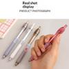 8PCS Stress Relief Retractable Gel Pen 0.5MM Tip Quick Drying Gel Pen Office Writing Tool for Journaling Note Taking
