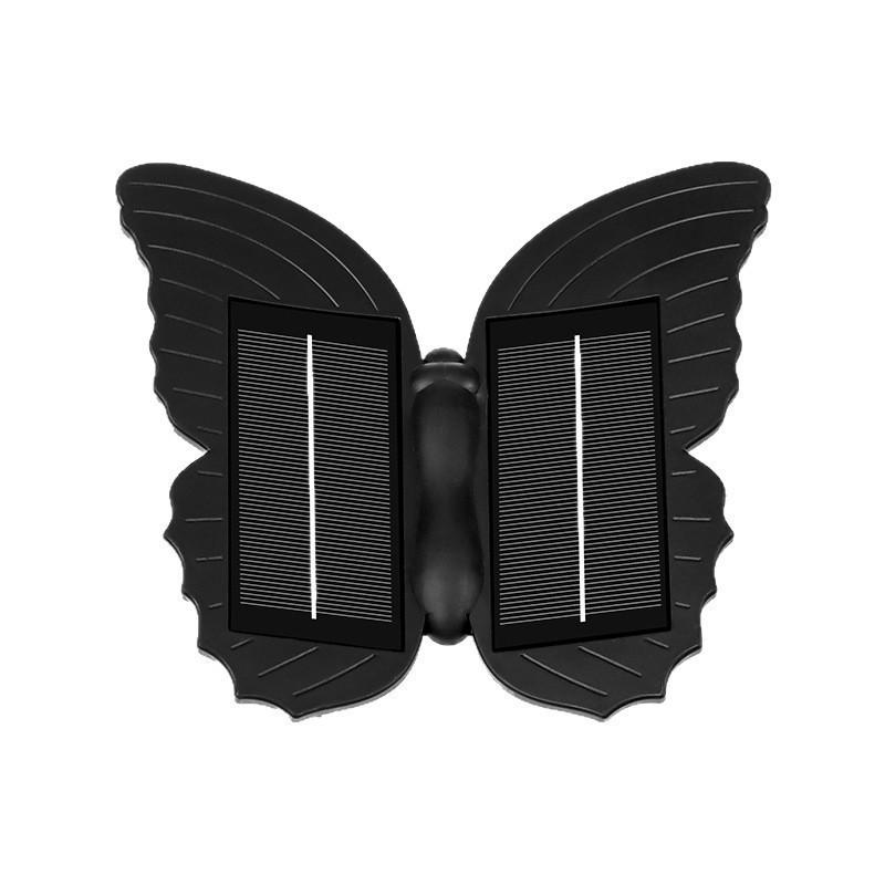 Butterfly Solar LED Wall Lamp: Waterproof Outdoor Garden and Villa Landscape Light