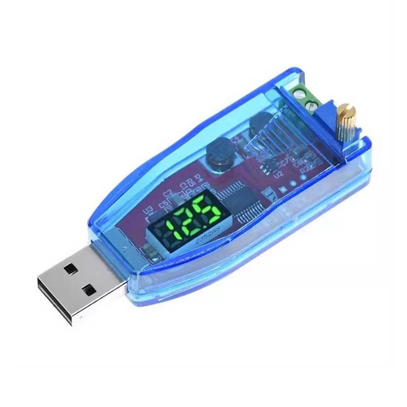 Led Dc-Dc 5V To Dc 1-24V Adjustable Potentiometer Usb Step Up/Down Buck Boost Converter Power Supply Voltage Regulator Module