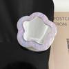 Elegant Flower Mirror For Magsafe Magnetic Phone Stand For iPhone 17 Foldable Phone Case Holder Ring Kickstand