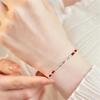 Glücksbambus Handgeflochtenes Rotes Schnurarmband Für Paare Frauen Verstellbares Armband Für Beste Freunde Liebende Geschenke