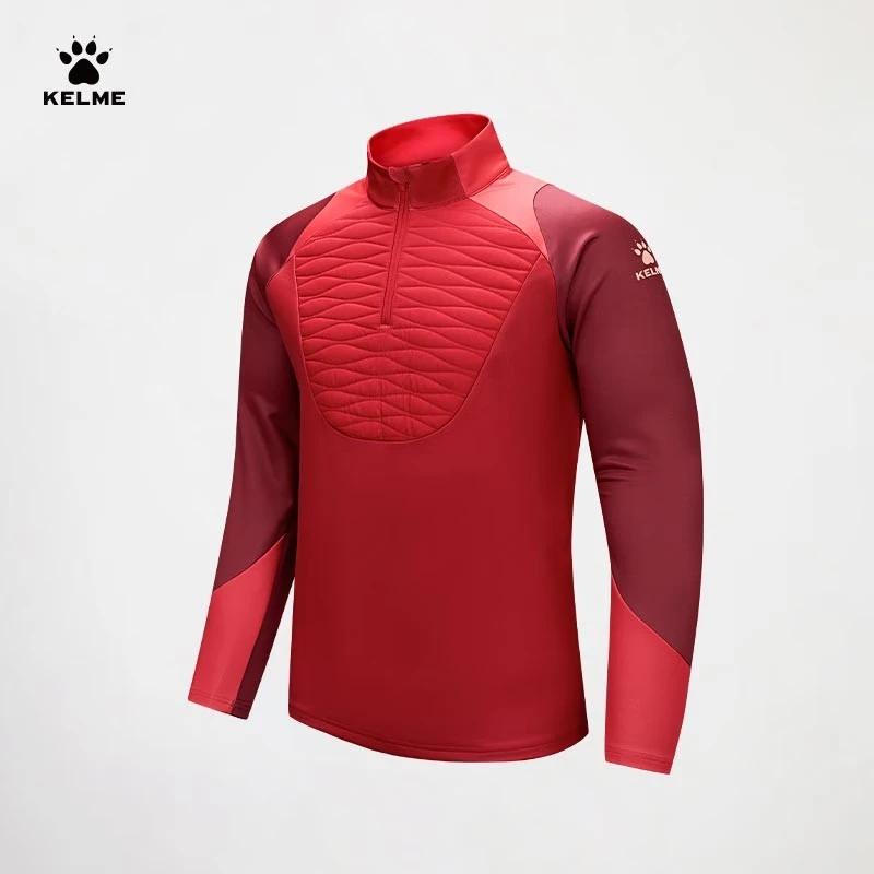 KELME Men's Fall Half-Zip Pullover Training Top