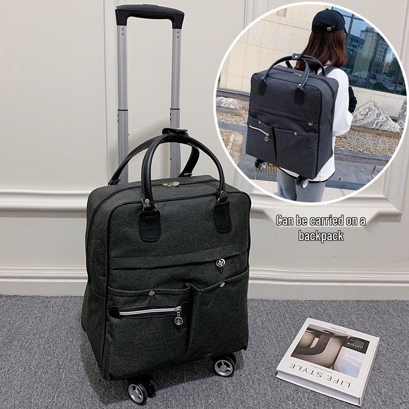 Universal Wheel Carry-on Trolley Bag: Lightweight Travel Luggage for Mother and Child