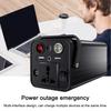180W Large Capacity Solar Generator Battery Charger Portable Solar Power Station Outdoor Energy Power Supply 9*9*19CM