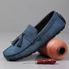 Red cloth revolutionary Doudou shoes men's new flannel lazy casual lazy cloth shoes