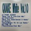 12inch Record VARIOUS  Quake White Vol. 10 QRPR10 Quake Records 2004 Japan Dance  Electronica Used
