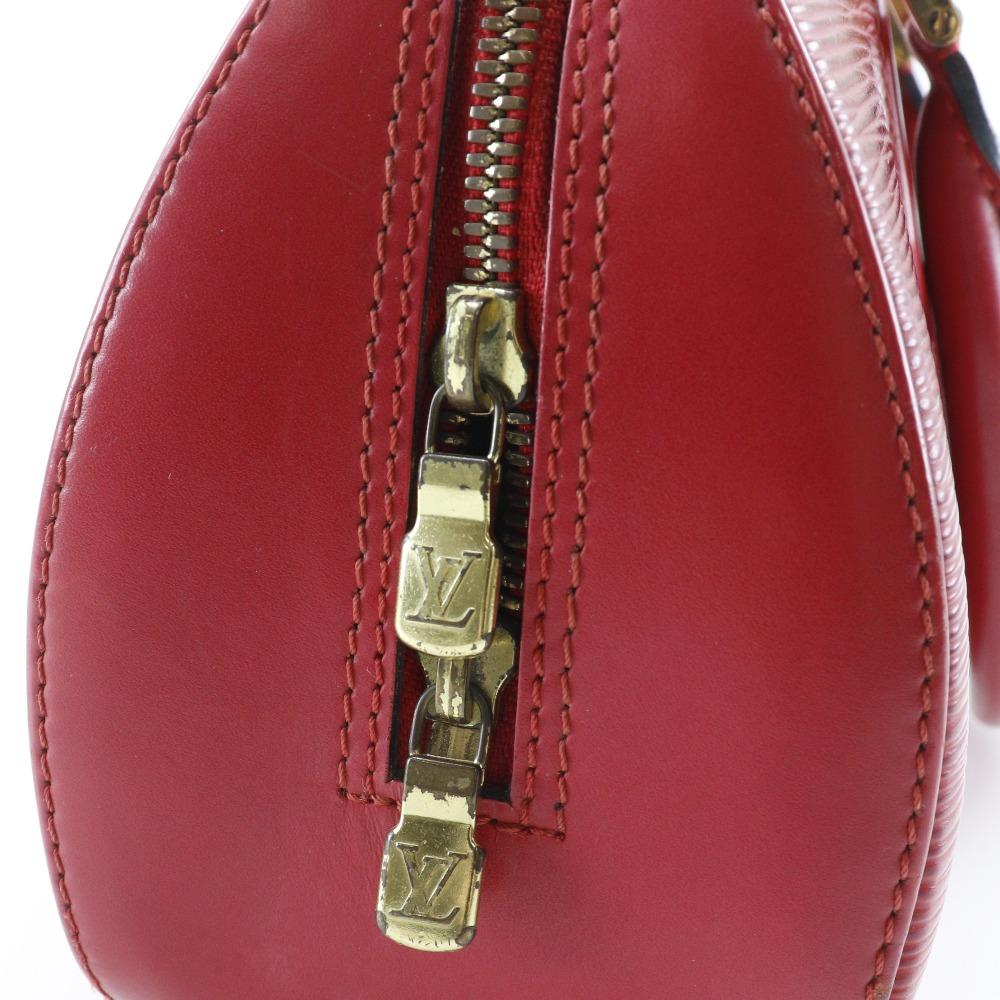 LOUIS VUITTON Jasmin Handbag M52087 Castilian red Red Epi Leather Women Used