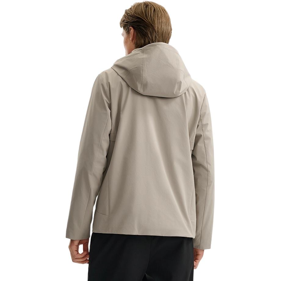 FILA Jackets Men's Lunar Meteorite Gray Hooded Non Detachable Thin F11M542707FGY