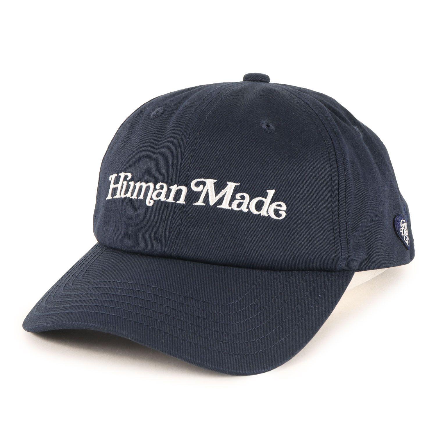 Used [Good Condition] HUMAN MADE Human Made Cap Navy Navy Size: FREE 23SS Girls Dont Cry Logo Embroidery 6 Panel Cap Brand Hat [Men s] [Used]