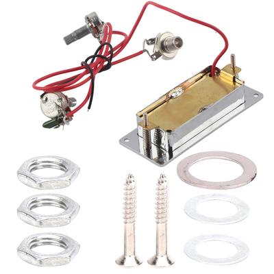Doză dublă cu bobină pentru chitară electrică, cu ieșire de control 1V1T și potențiometre de volum și ton