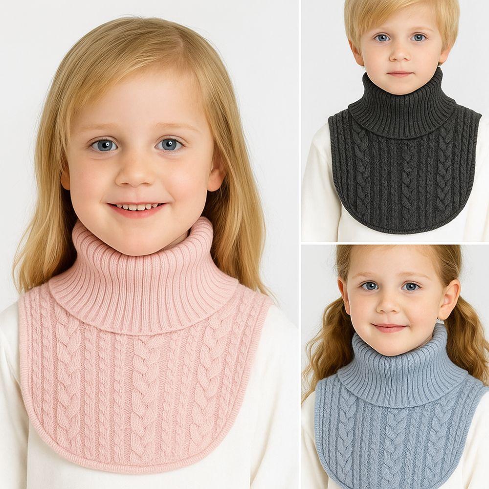 Windproof Children's Scarf Warm Neck Warmer Fashion Turtleneck  Boys Girls