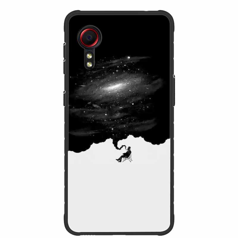 Per Samsung Galaxy Xcover7 5G Cover Carina Adorabile Custodia Posteriore in Silicone per Telefono Per Samsung Xcover 7 Protettiva Antiurto Morbide Custodie