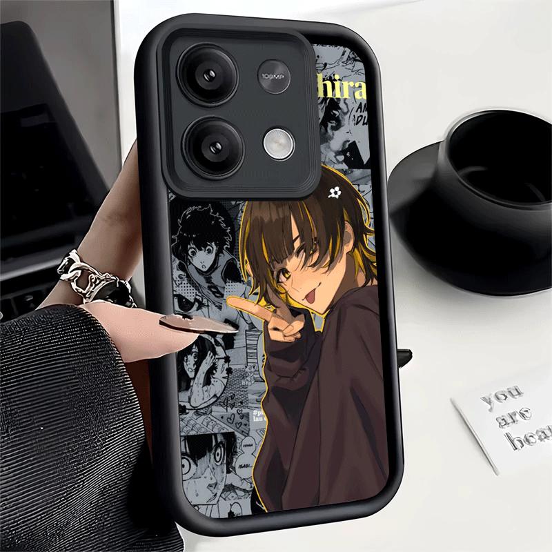 Phone Case for Xiaomi Redmi Note 15 14 13 Pro Plus Blue L-Lock Bachira Meguru Shell 12S 11 11S 11T 5G 14S Soft Silicone Funda