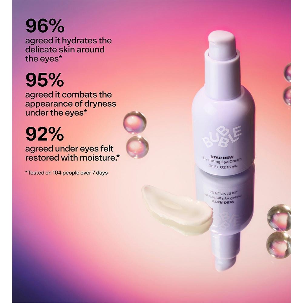 Crema Hidratante para Ojos Bubble Star Dew 0.50 Oz