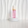 60ml Red Translucent Mousse Dispenser: Cosmetic Brush Foam Bottle for Face Wash and Travel Use